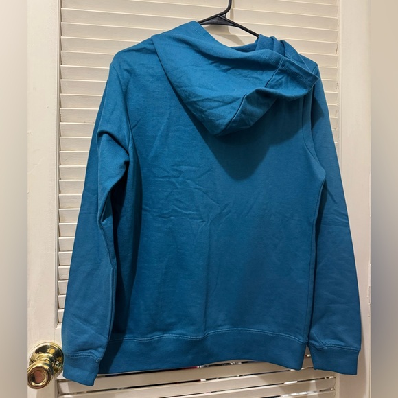 Volcom Teal Kids Hoodie with Logo - Picture 5 of 6
